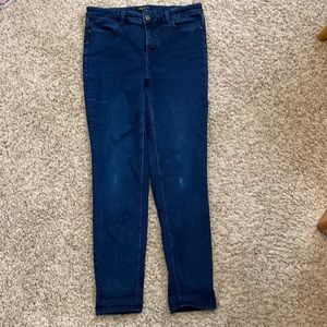 Talbots Jegging Flawless 5 Pocket size 10 Dark Blue Denim
